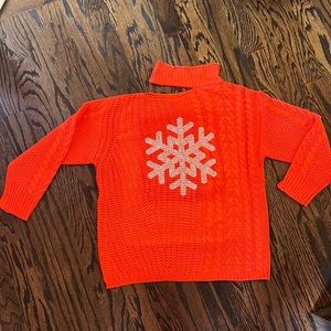 NWOT Judith March sweater. Perfect for a Bronco or Buccaneer fan 🏈!